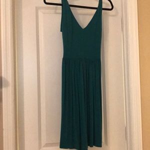 Teal sundress from Loft. Great condition!